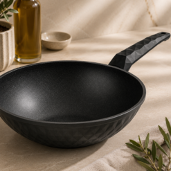 Alternative view of Karaca BioDiamond Antibacterial Handle Induction Base Wok Pan 28 cm, 153.03.08.0420