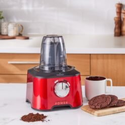 Karaca Mastermaid Power 10-in-1 Multifunctional Food Processor 2000W – Red, 153.03.06.6571