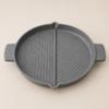 Karaca Love of Kitchen Biogranite Double-Sided Griddle Pan with 2 Oven Gloves 30 cm, 153.03.08.1369 4 Karaca Love of Kitchen Biogranite Double-Sided Griddle Pan with 2 Oven Gloves 30 cm, 153.03.08.1369 - Image 2