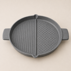 Alternative view of Karaca Love of Kitchen Biogranite Double-Sided Griddle Pan with 2 Oven Gloves 30 cm, 153.03.08.1369