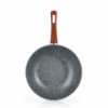 Karaca Silver Stone Bio Granite Wok Pan 28 cm, 153.03.07.1387 5 Karaca Silver Stone Bio Granite Wok Pan 28 cm, 153.03.07.1387 - Image 3