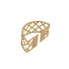 Karaca Home Comb 6Pcs Napkin Ring [Gold], 153.01.01.4532