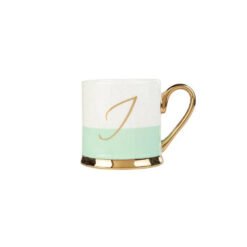 Karaca Porcelain 330ML Mug With Letter I, 153.03.06.1616