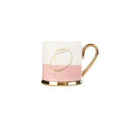 Karaca Porcelain 330ML Mug With Letter O, 153.03.06.1622
