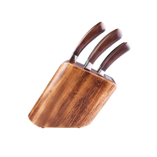 Karaca Sword 6Pcs Knife Set - 20cm Bread Knife - 20cm Chef Knife - 20cm Slicing Knife - 12.5cm Chopping Knife - 9cm Paring Knife, 153.03.06.1740