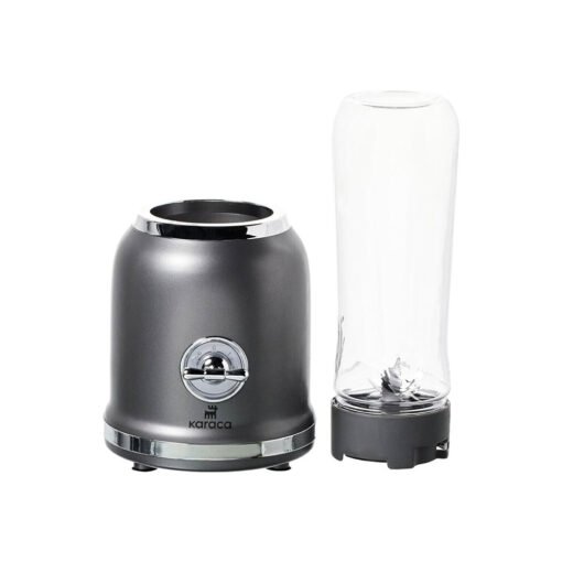 Karaca Retro Personal Smoothie Blender, 0.6L - 300W, Grey, 153.03.06.2451