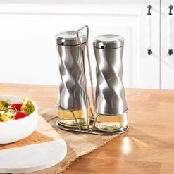 Karaca Tottori Inox Glass Oil & Vinegar Bottle, 153.03.06.4726