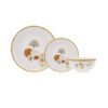Karaca Gingko Porcelain Dinner Set of 18Pcs For 6 Person, 153.03.06.5953