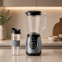 Karaca Blend-Fit Anthracite Smoothie Go Set 1000 ml ? 550 W, 153.03.06.6422