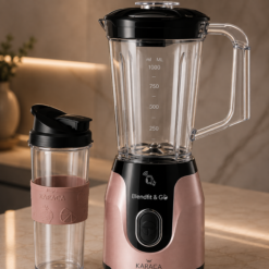 Alternative view of Karaca Blend-Fit Rose Gold Smoothie Go Set 1000 ml – 550W, 153.03.06.6424