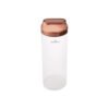 Karaca Dimple Cooper Vacuum Glass Storage Container XL - 1900ML, 153.03.06.6687