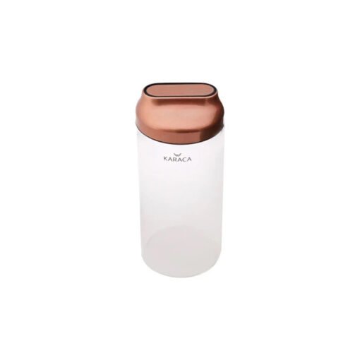 Karaca Dimple Cooper Vacuum Glass Storage Container L - 1500ML, 153.03.06.6688