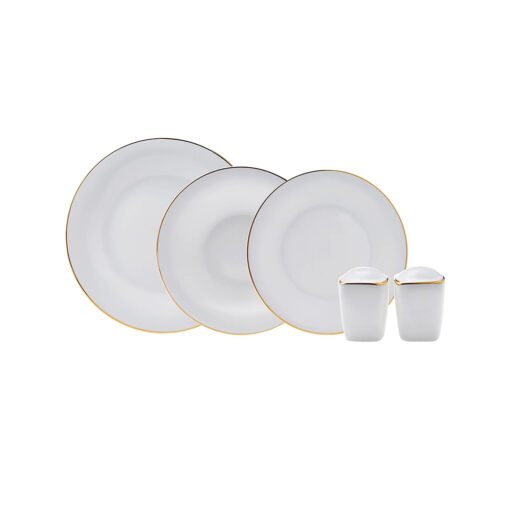 Karaca Fine Pearl Bonnie Dinner Set of 18Pcs For 6 Person, 153.03.06.7955