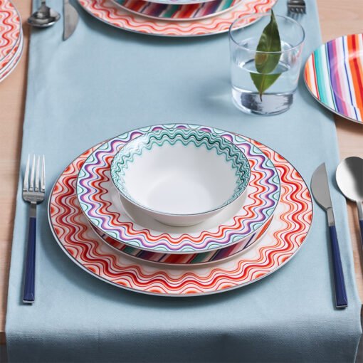 Karaca Bailando Porcelain Dinner Set of 24Pcs For 6 Person, 153.03.06.8273