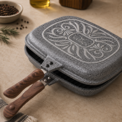 Alternative view of Karaca Granite Double Frying Pan 34 cm, 153.03.07.3382