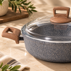 Alternative view of Karaca Silver Stone Bio Granite 24 cm Pot 2.6 Lt, 153.03.07.3668