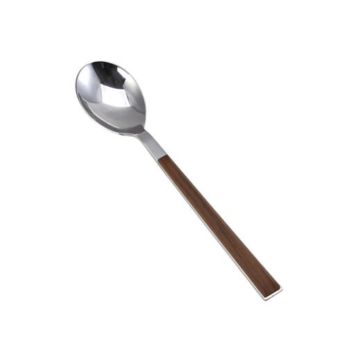 Karaca Salzburg Wooden Single Dessert Spoon - 15cm, 153.03.07.5048