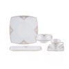 Karaca Fine Pearl Alchemist Pearl Breakfast Set of 26Pcs For 6 Person, 153.03.07.5695
