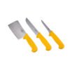 Karaca Moonstar 3Pcs Knife Set Yellow, 153.03.07.5783