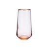 Karaca Misty Line Glass Beverage Glass Orange, 153.03.07.8645