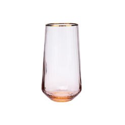Karaca Misty Line Glass Beverage Glass Orange, 153.03.07.8645