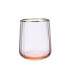 Karaca Misty Line Glass Water Cup Orange, 153.03.07.8646