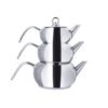 Karaca Power Steel-Pro 3D Teapot, 0.75L, 1.25, 2L, 153.03.07.8789