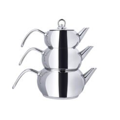 Karaca Power Steel-Pro 3D Teapot, 0.75L, 1.25, 2L, 153.03.07.8789