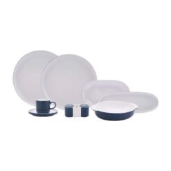 Karaca Nordic Porcelain Breakfast/Serving Set of 27Pcs For 6 Person, 153.03.07.9371