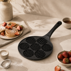 Karaca Romance Biogranit Waffle Pan 26 cm, 153.03.07.9816