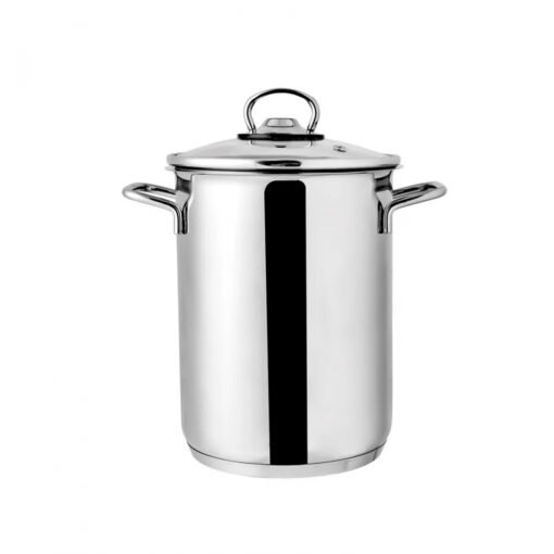 Karaca Mutfaksever Induction Based Steel Asparagus Pot - 16x21cm, 153.03.08.0372