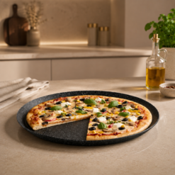 Karaca Kitchen Lover Biogranit Grey Pizza Pan 32 cm, 153.03.08.0377