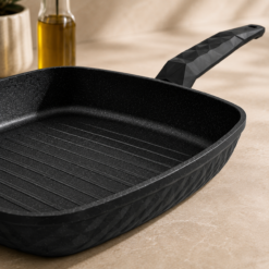 Alternative view of Karaca BioDiamond Antibacterial Handle Induction Base Grill Pan 28 cm, 153.03.08.0421