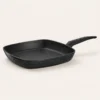 Karaca BioDiamond Antibacterial Handle Induction Base Grill Pan 28 cm, 153.03.08.0421 - Image 3