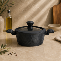 Karaca BioDiamond Antibacterial Handle Induction Base Pot 20 cm, 153.03.08.0422