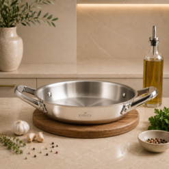 Karaca 3Ply PowerSteel 316+ Stainless Steel Frying Pan 20 cm, 153.03.08.0549