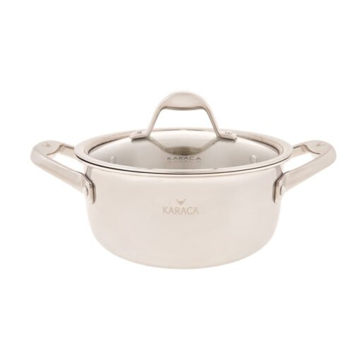 Karaca 3Ply Powersteel 316+ Steel Pot 20cm - 2,6L, 153.03.08.0550