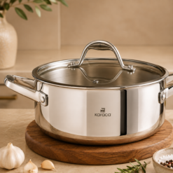 Alternative view of Karaca 3Ply PowerSteel 316+ Stainless Steel Pot 24 cm, 153.03.08.0551