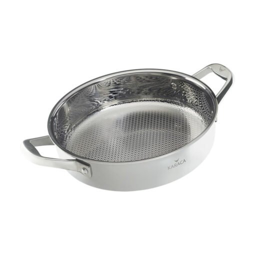 Karaca 3Ply Powersteel 316+ Steel Induction Based Rice/Karniyarik Casserole 30cm - 4,9L, 153.03.08.0558