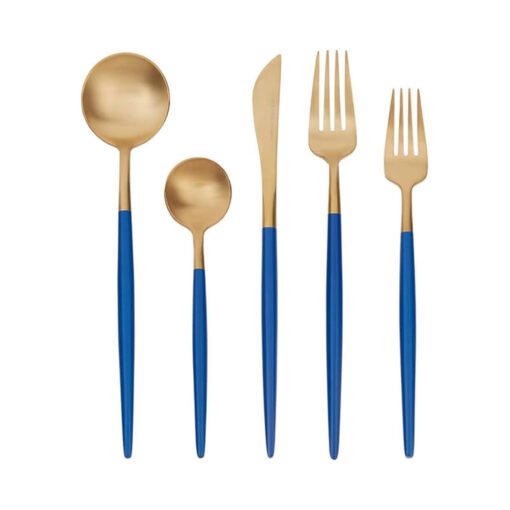 Karaca Cutlery Set 60Pcs New Lydia, Blue, 153.03.08.0633