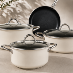 Alternative view of Karaca BioDiamond Basic Granite-Look Cookware Set – 7 Pieces, 153.03.08.1074