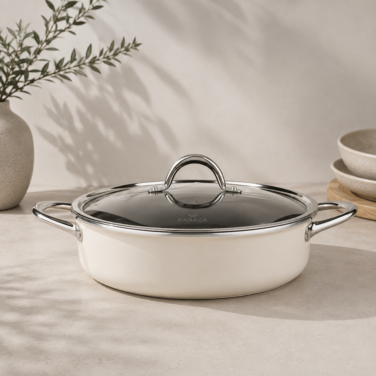 Karaca BioDiamond Basic Granite-Look Cookware Set ? 7 Pieces, 153.03.08.1074 5 Karaca BioDiamond Basic Granite-Look Cookware Set ? 7 Pieces, 153.03.08.1074 - Image 5