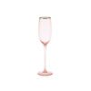 Karaca Gemma Champagne Glass Salmon 220ML, 153.03.08.1570