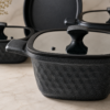 Karaca BioDiamond Cast Iron Square Cookware Set – 7 Pieces, 153.03.08.1853 - Image 7