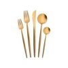 Karaca Jupiter 60Pcs Cutlery Set With Box, Matte Gold, 153.03.08.1916