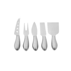 Alternative view of Karaca Fontina Stainless Steel 5-Piece Cheese Knife Set, 153.03.08.2163