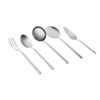 Karaca Oslo 5Pcs Service Set [1Pc Serving Colander 28cm - 1Pc Serving Ladle 26cm - 1Pc Serving Spoon 27cm - 1Pc Serving Fork 28cm - 1Pc Service Shovel 26cm], 153.03.08.2504
