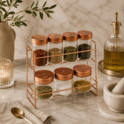 Alternative view of Karaca Top Copper 8-Piece Spice Set, 153.03.08.4670