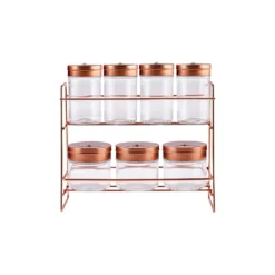 Karaca Top Copper 8-Piece Spice Set, 153.03.08.4670
