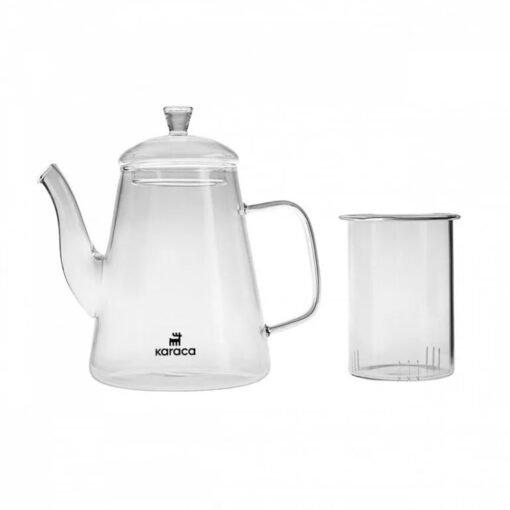 Karaca Lemur Borosilicate Glass Teapot 1000ML, 153.03.08.4867
